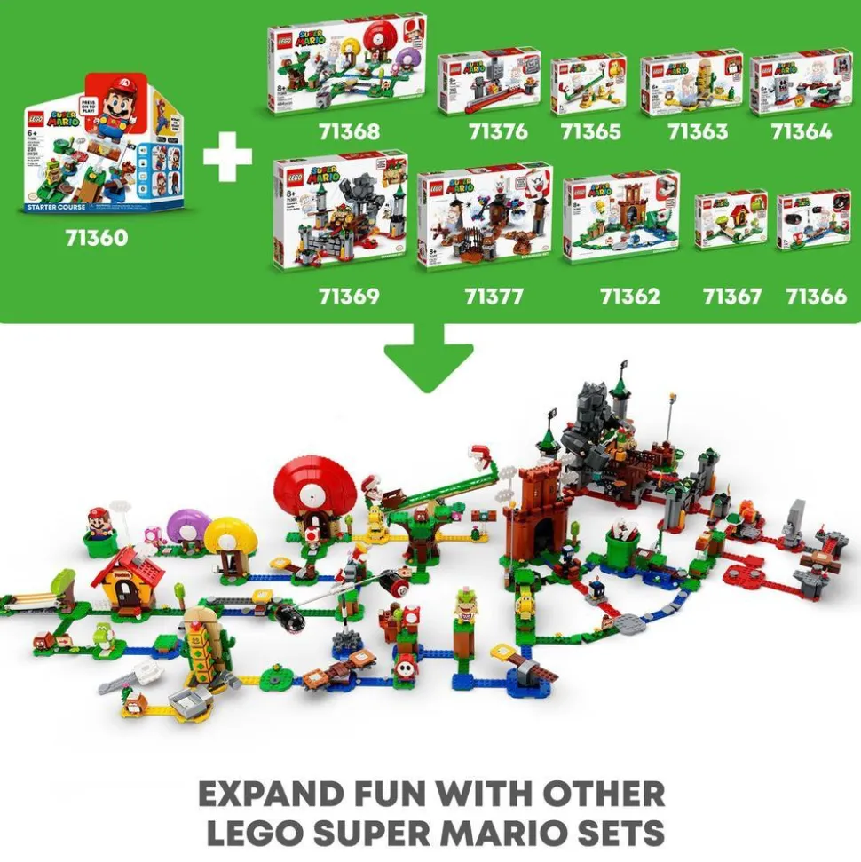LEGO® Super Mario Toad’s Treasure Hunt Expansion Set 71368