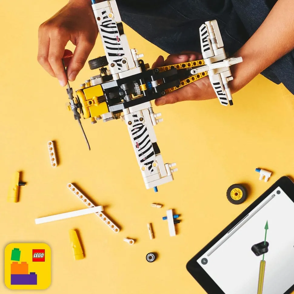 LEGO® Technic Bush Plane Building Toy Set for Kids 42198