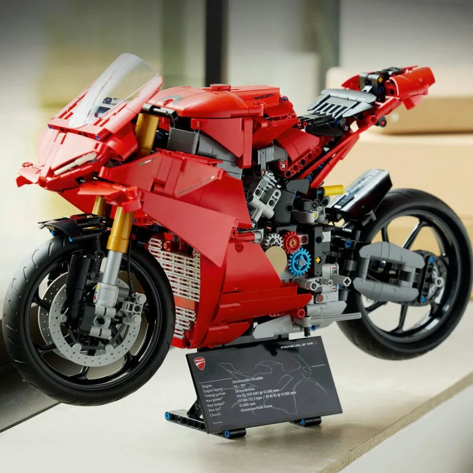 LEGO® Technic Ducati Panigale V4 S Motorcycle Model Set 42202