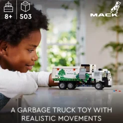 LEGO® Technic Mack® LR Electric Garbage Truck 42167