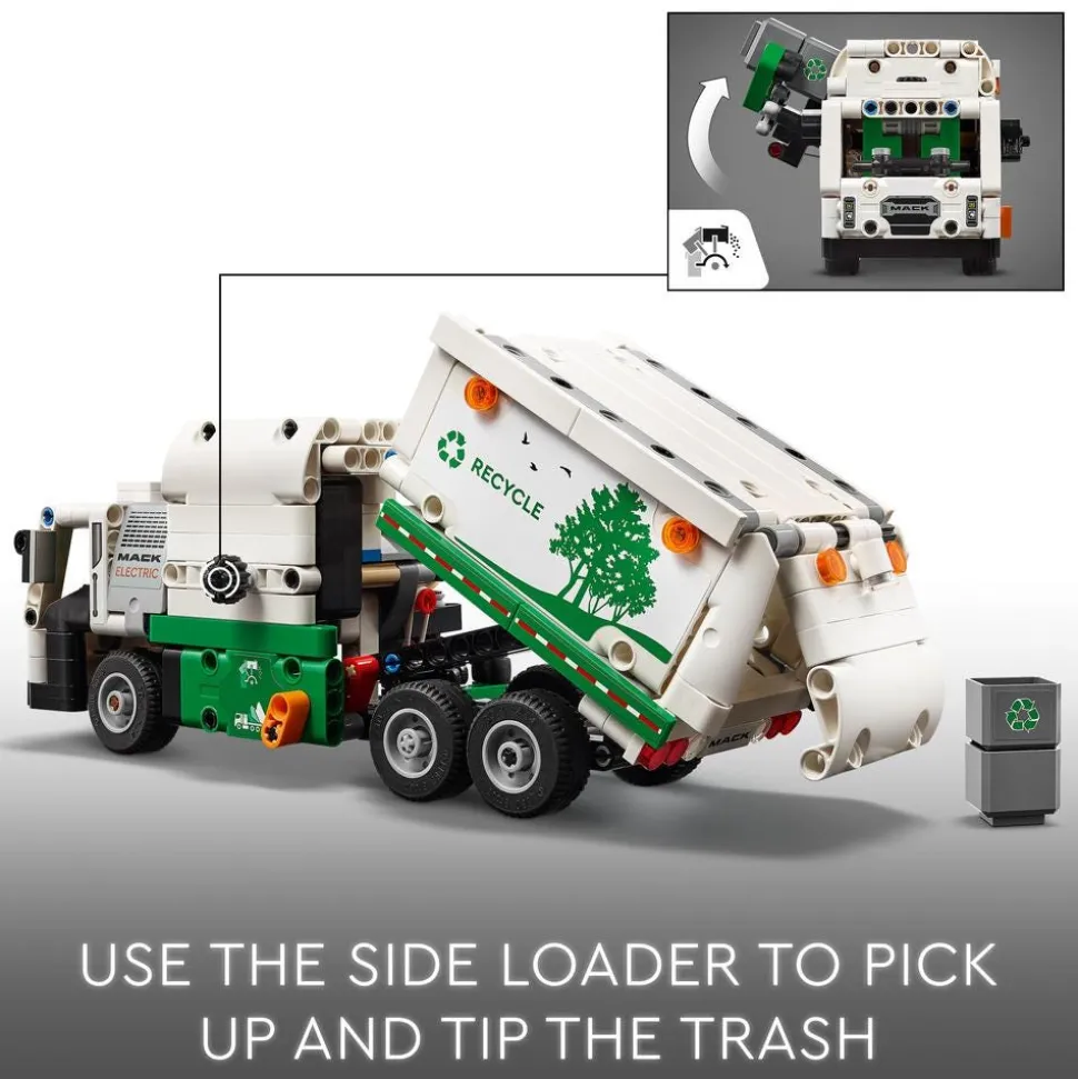 LEGO® Technic Mack® LR Electric Garbage Truck 42167