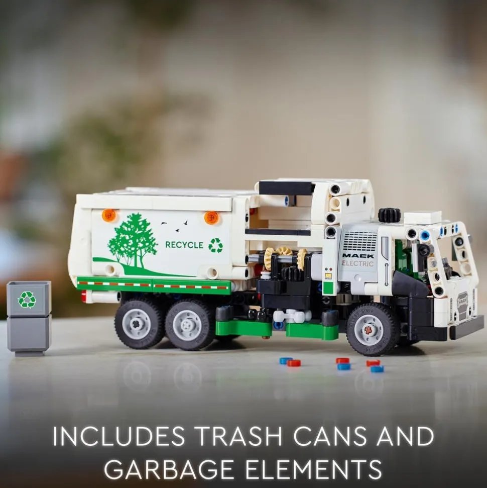 LEGO® Technic Mack® LR Electric Garbage Truck 42167