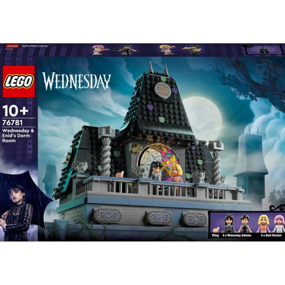 LEGO® Wednesday & Enid’s Dorm Room Set with Minidolls 76781