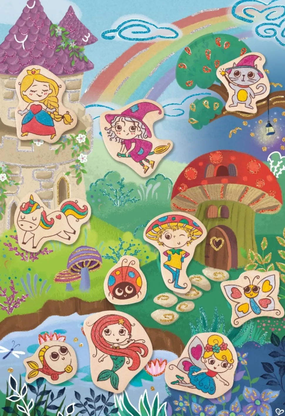 Magic Friends, Storytelling Diy Magnets