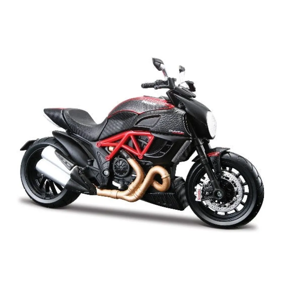 Maisto 1:12 Al Motorcycles Ducati Diavel Carbon