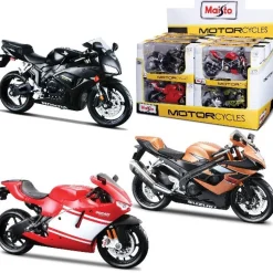 Maisto 1:12 Motorcycle Assortment 12 Pc Dispenser