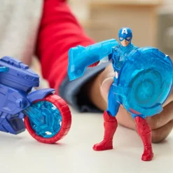 Marvel Avengers Epic World Of Action Captain America Shield-Shot Cycle