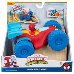 Marvel Spidey And His Amazing Friends Spidey Web Climber - 7-Inch Rev Up Motor Vehicle