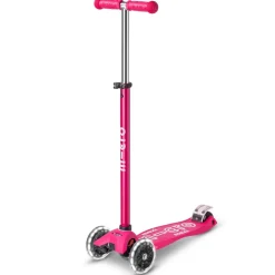 Maxi Deluxe Led Scooter Pink