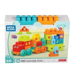 Mega Blocks Building Basics ABC Learning Train
