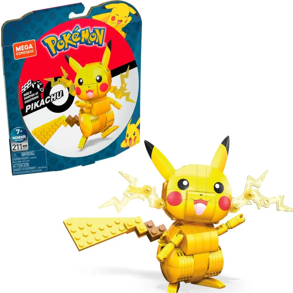 Mega Build & Show Pokémon - Pikachu