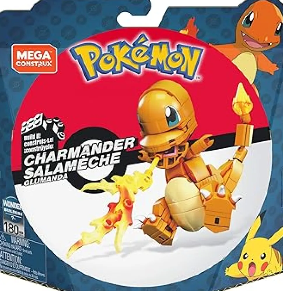 Mega Build & Show Pokémon - Charmander
