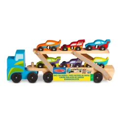 Melissa & Doug Mega Race-Car Carrier