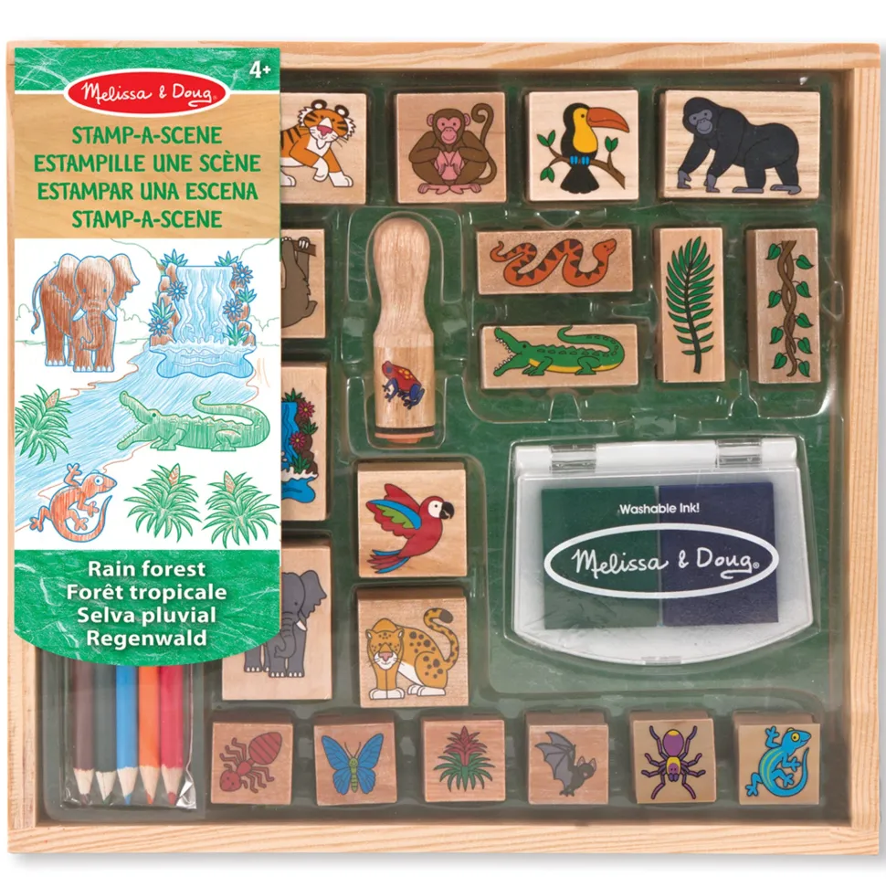 Melissa & Doug Rain Forest Stamp-A-Scene
