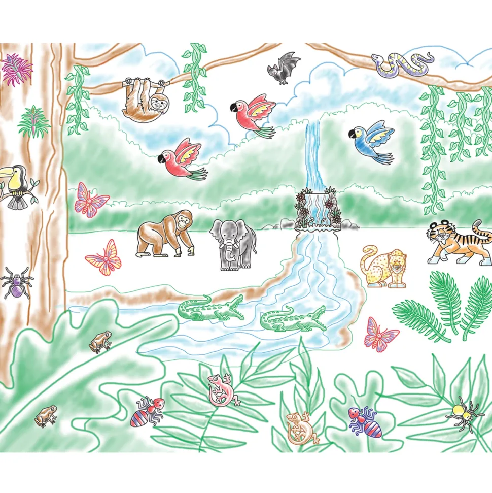 Melissa & Doug Rain Forest Stamp-A-Scene