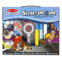 Melissa & Doug Secret Decoder Deluxe Activity Kit