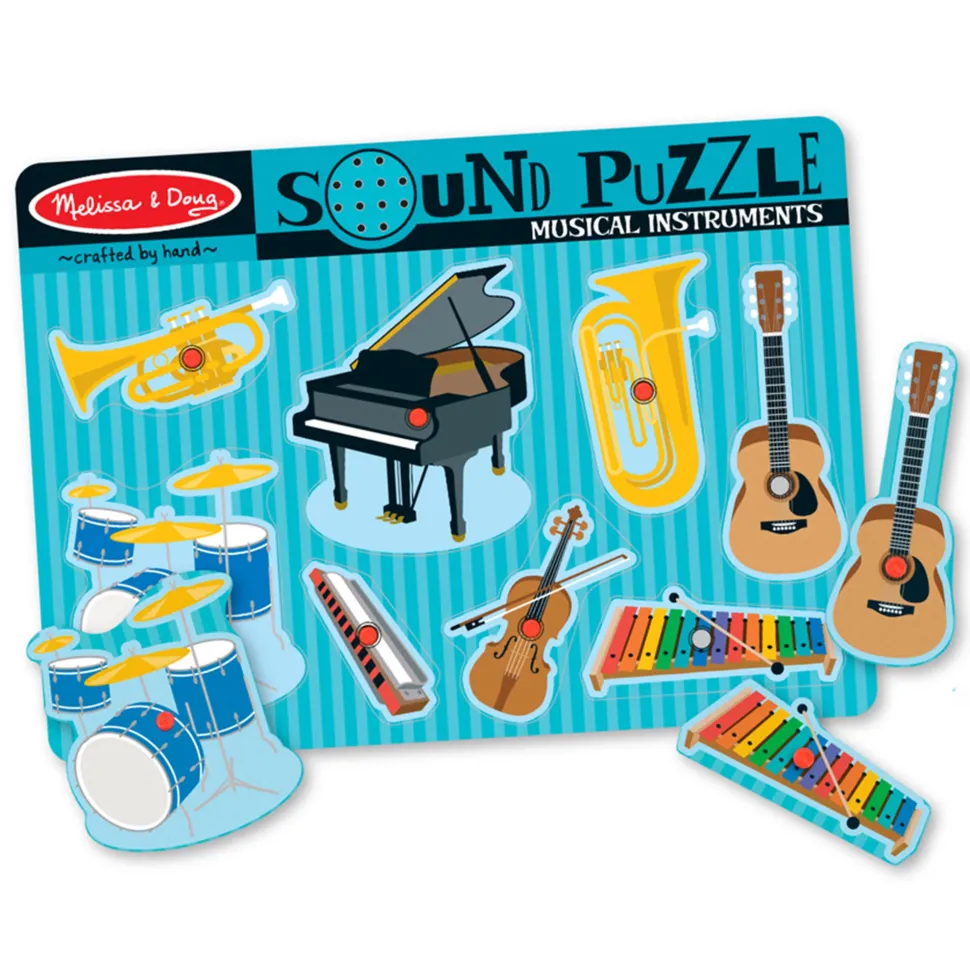 Melissa & Doug Sound Puzzle - Musical Instruments