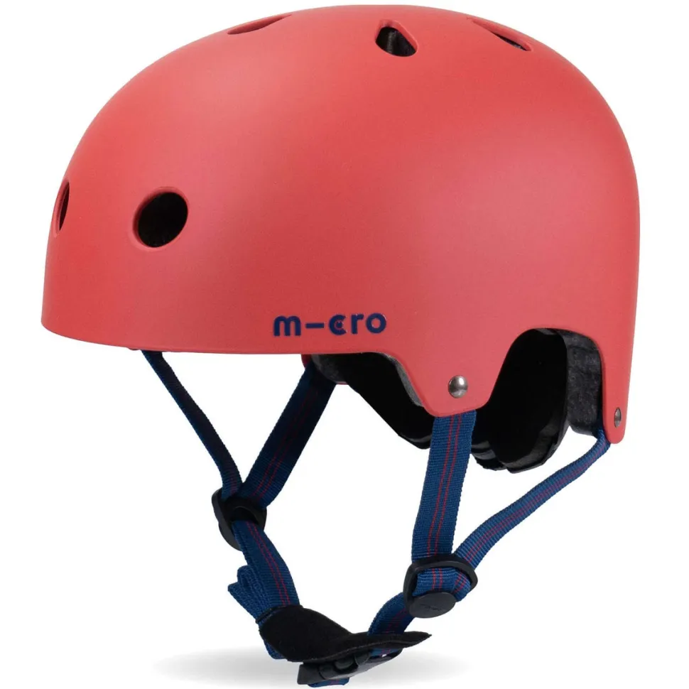 Micro Red Matt Helmet Medium (55-58Cm)