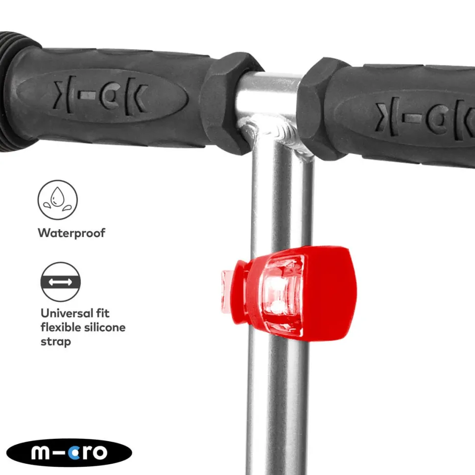 Micro Scooter Bike Light: Red