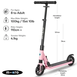 Micro Scooter Sprite Suspension Pink