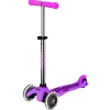 Mini Deluxe Glow Scooter With Led Wheels: Pink