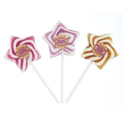 Natural Star Swirl Lollipops Strawberry Chessecake