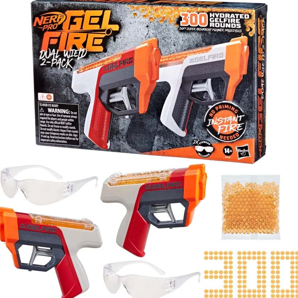 Nerf Gelfire Dual Wield