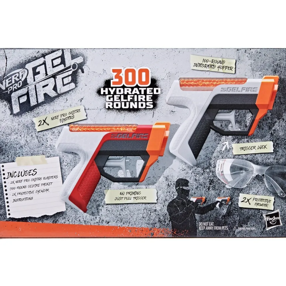 Nerf Gelfire Dual Wield