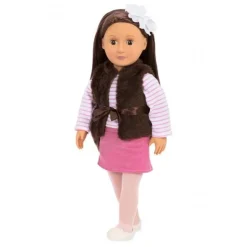 Our Generation Doll With Vest Sienna