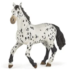 Papo Black Appaloosa Horse