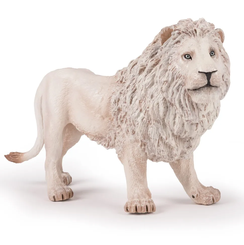Papo Large White Lion Figure