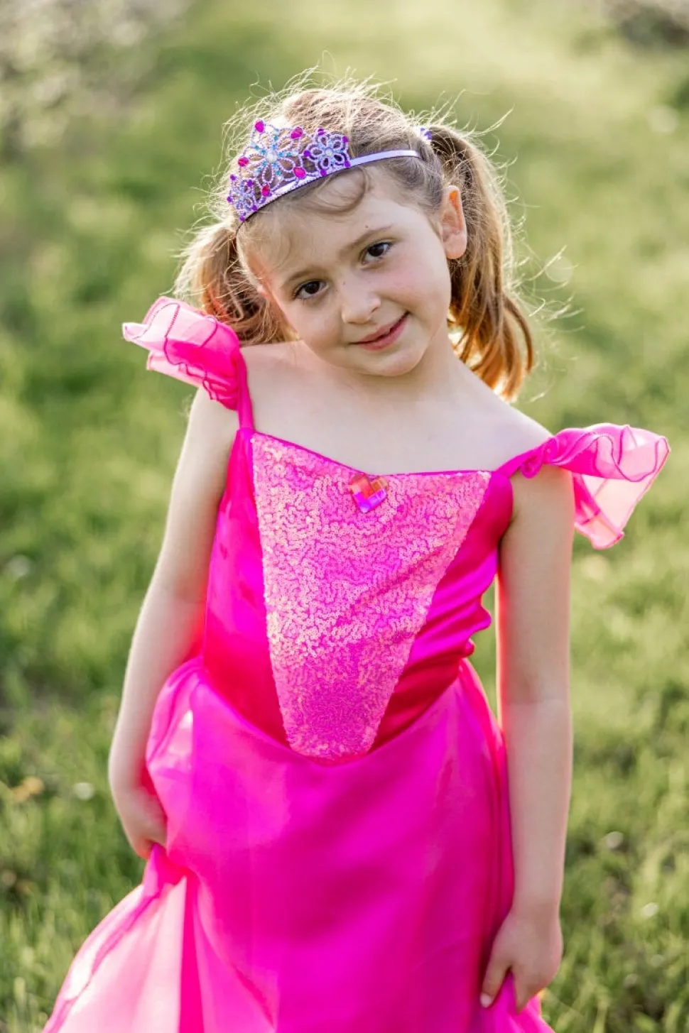 Party Dress Light Hot Pink (3-4 years)