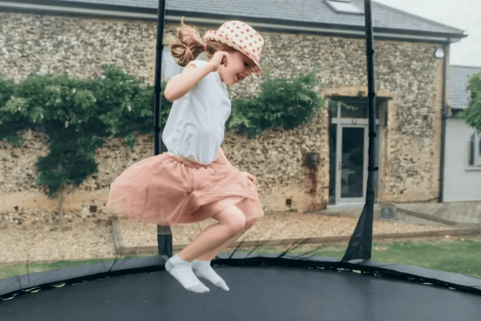Plum 14ft Magnitude Springsafe Trampoline & Enclosure