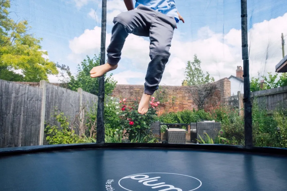 Plum 8ft Space Zone II Evolution Springsafe Trampoline & Enclosure