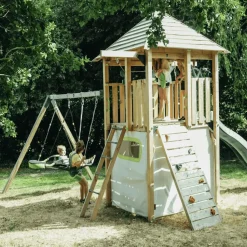 Plum Warthog Wooden Climbing Frame [Nordic Timber]