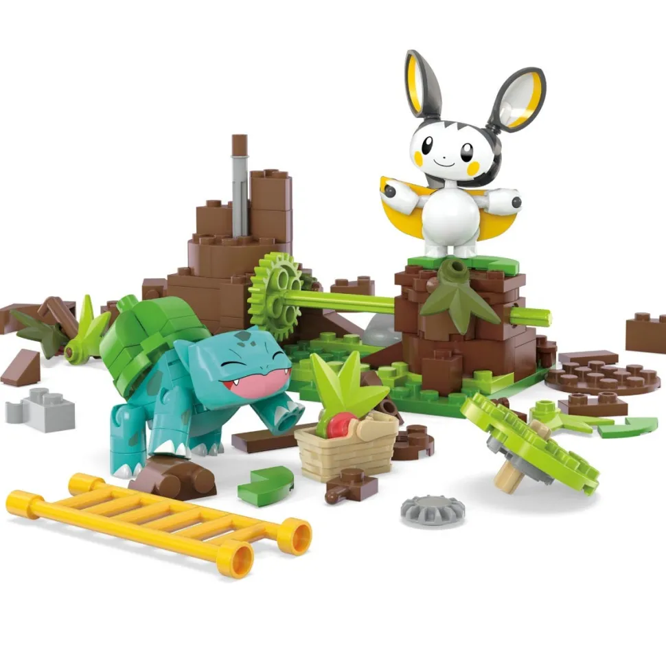 Pokemon Emolga And Bulbasaur’s Charming Woods