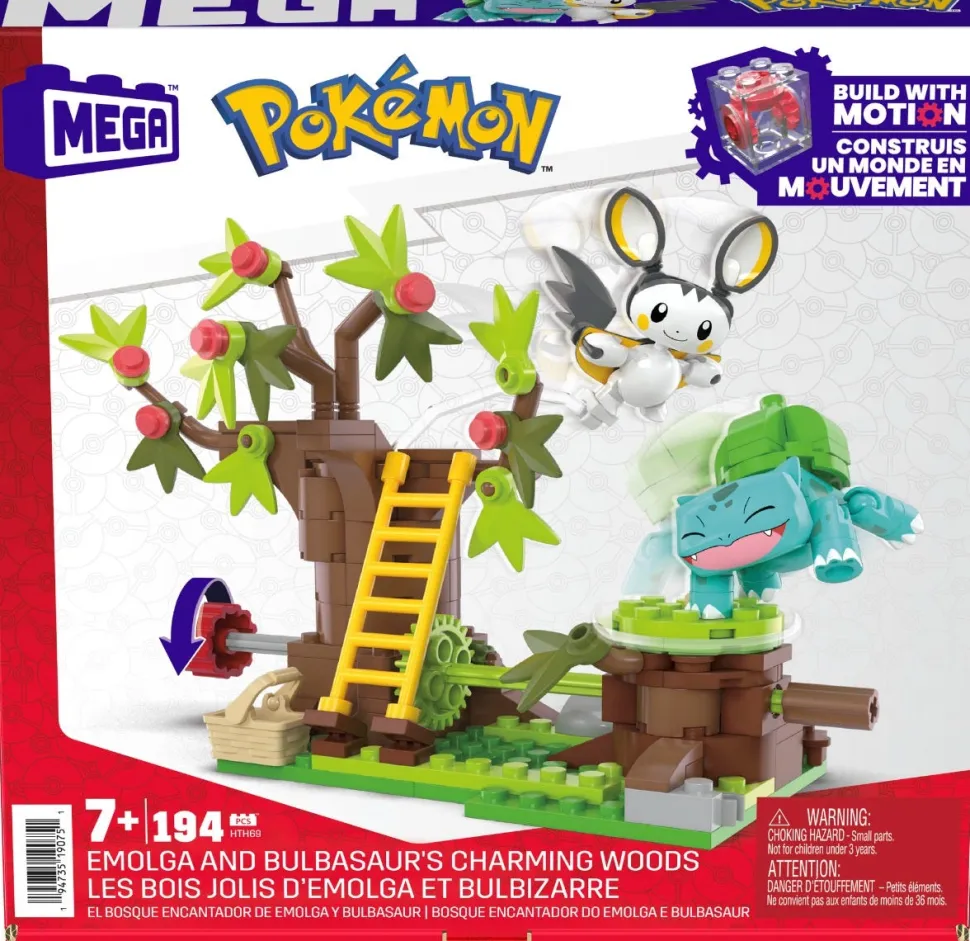 Pokemon Emolga And Bulbasaur’s Charming Woods