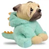 Pug With Dino Hoodie