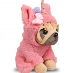 Pug With Unicorn Hoodie