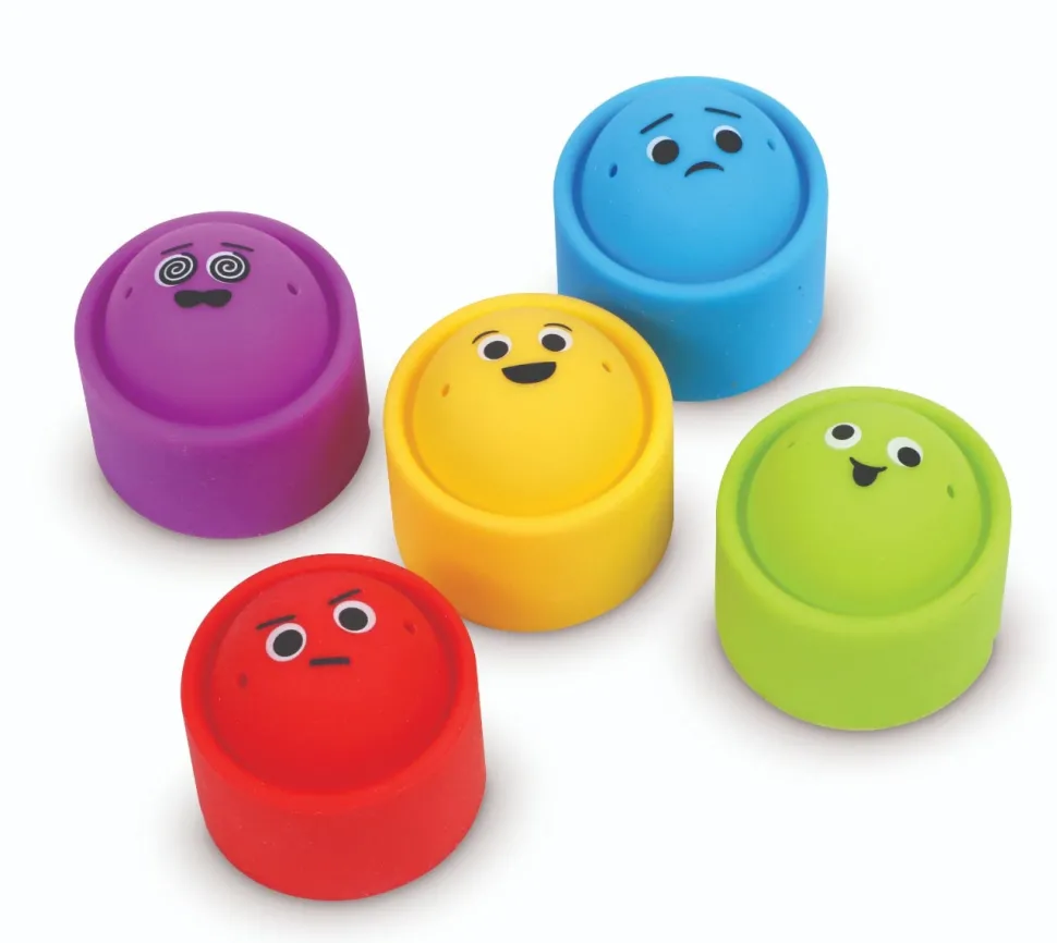 Rainbow Emotion Fidget Poppers