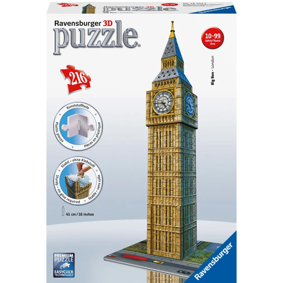 Ravensburger Big Ben Building 216 Piece 3D Puzzle