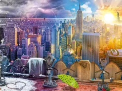 Ravensburger New York Summer And Winter 1500Pc Jigsaw Puzzle
