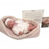 Reborn Arias Erik Pink with Carrycot (40cm)