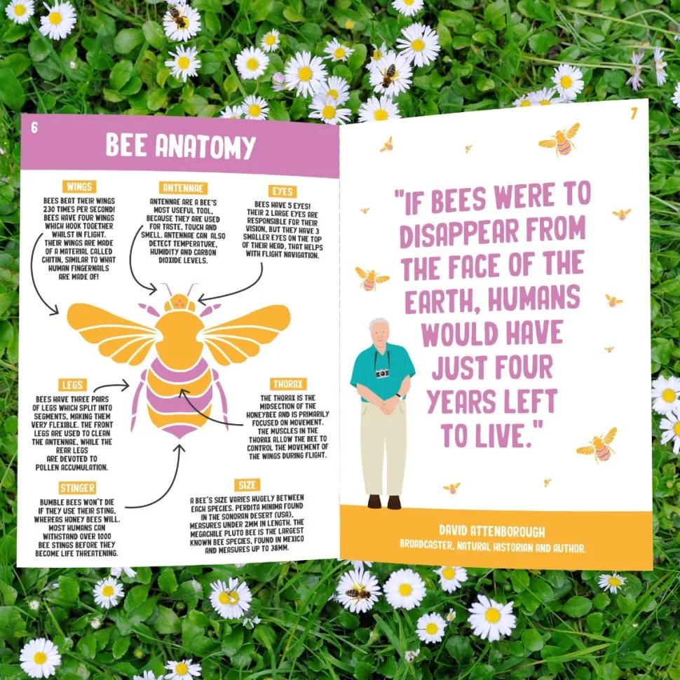 Save The Bees Grow Book