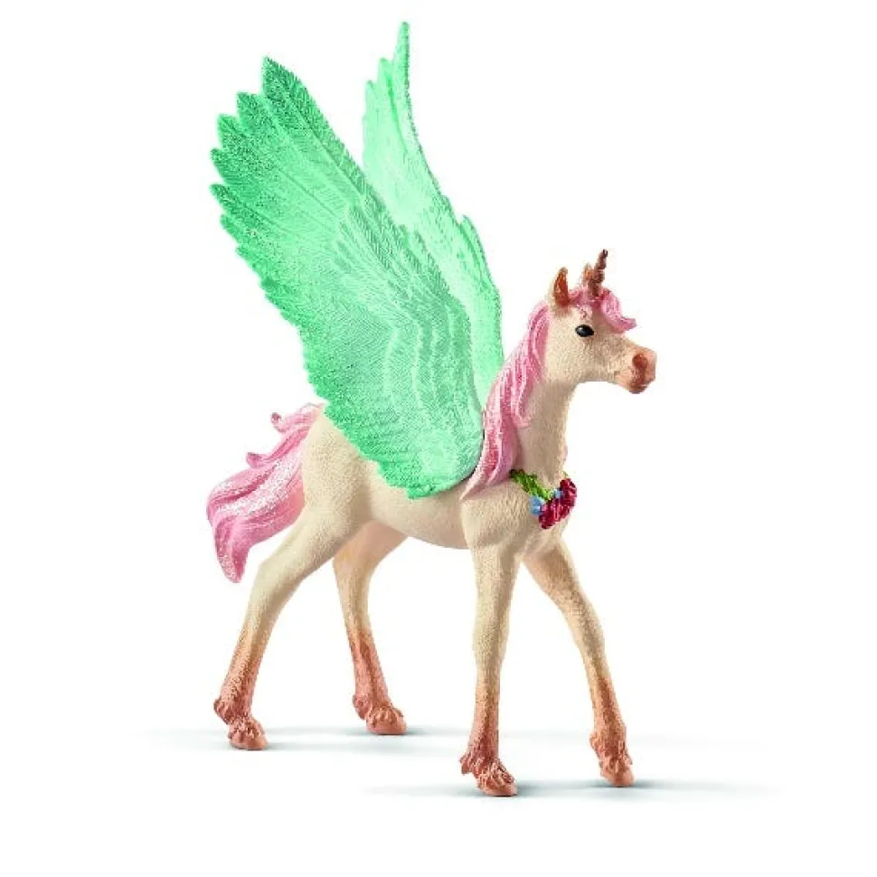 Schleich Decorated Unicorn Pegasus, Foal