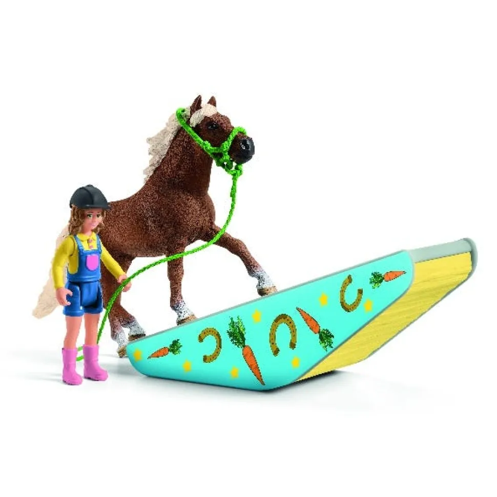 Schleich Pony Agility Training