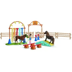 Schleich Pony Agility Training