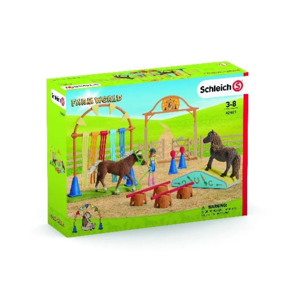 Schleich Pony Agility Training