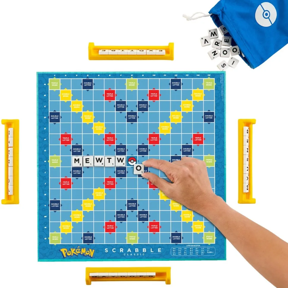 Scrabble Pokémon 2 Games in 1