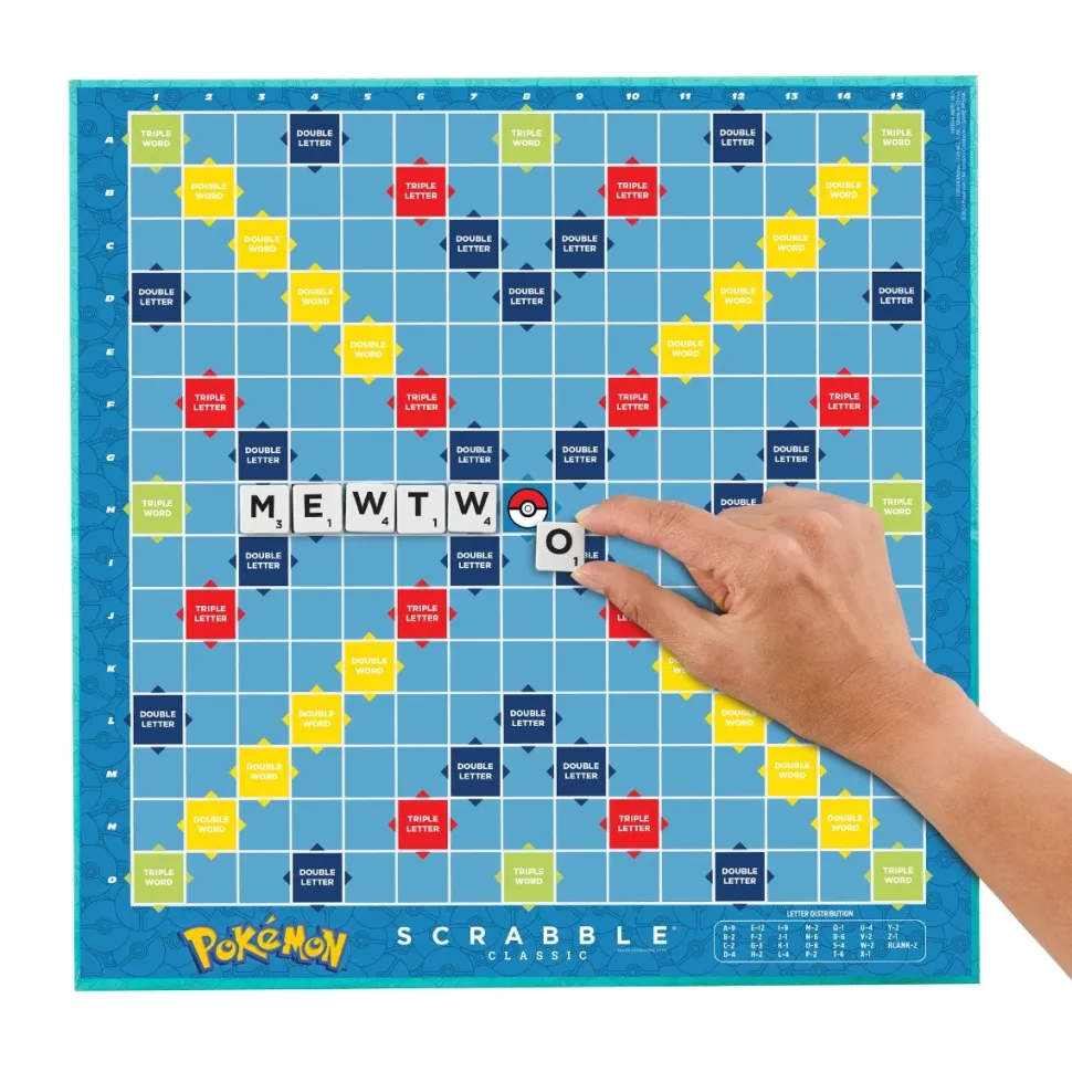 Scrabble Pokémon 2 Games in 1